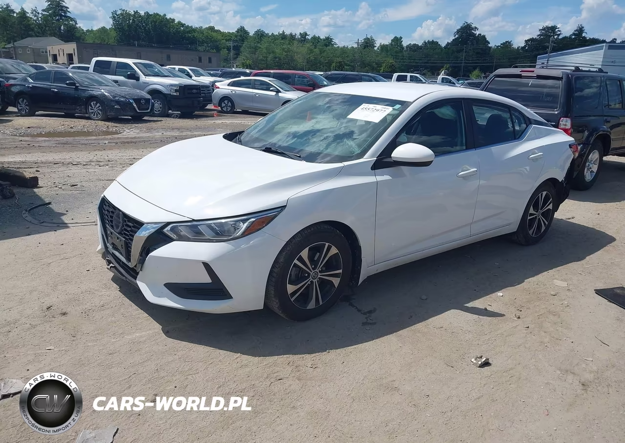 2021 Nissan Sentra Sv Xtronic Cvt VIN:3N1AB8CV5MY262504 - 2