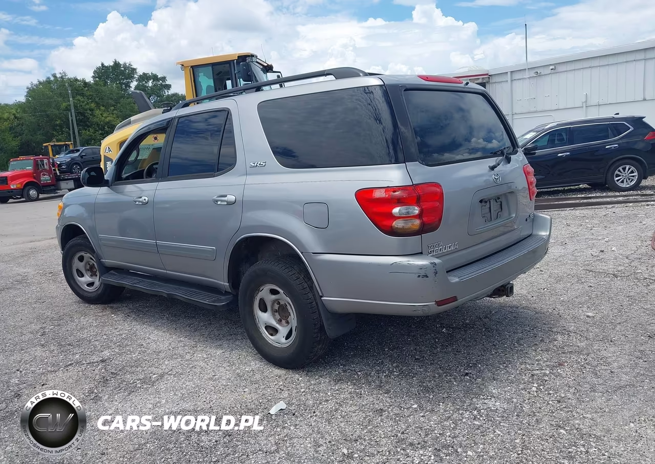 2002 Toyota Sequoia Sr5 V8 VIN:5TDZT34A02S075803 - 3