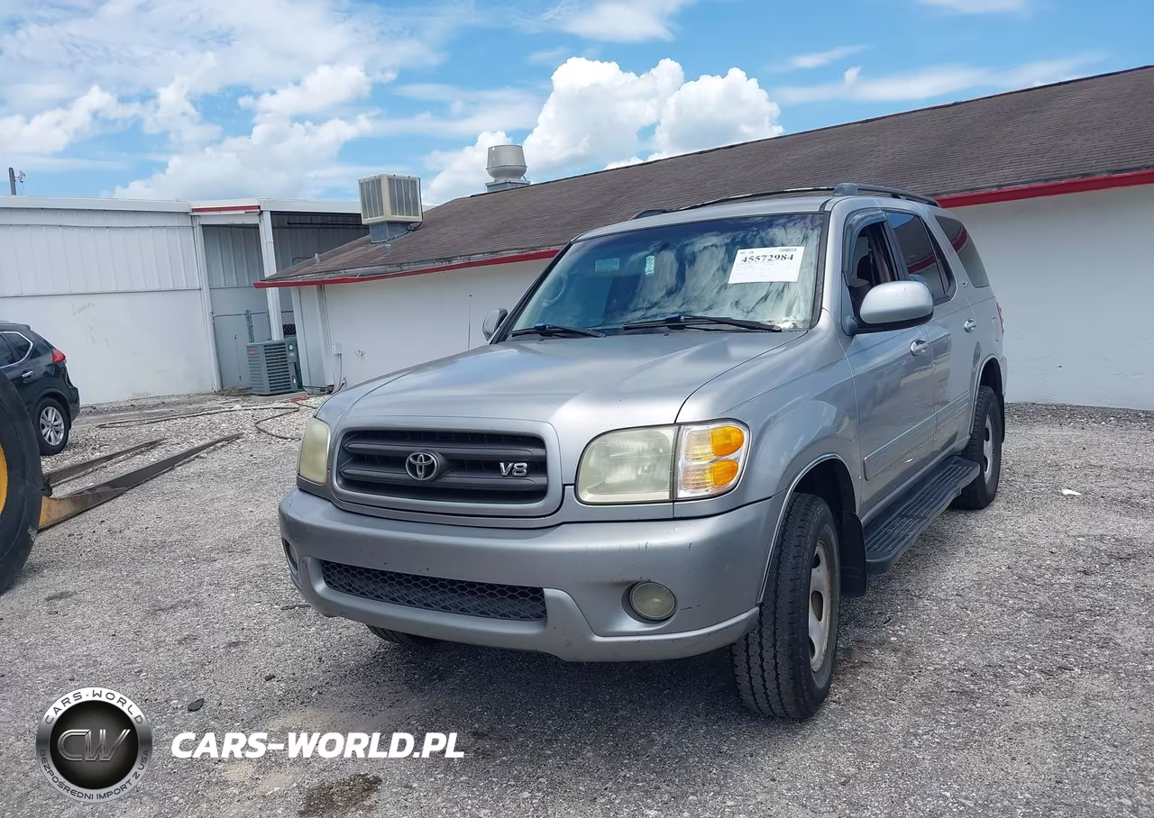 2002 Toyota Sequoia Sr5 V8 VIN:5TDZT34A02S075803 - 6