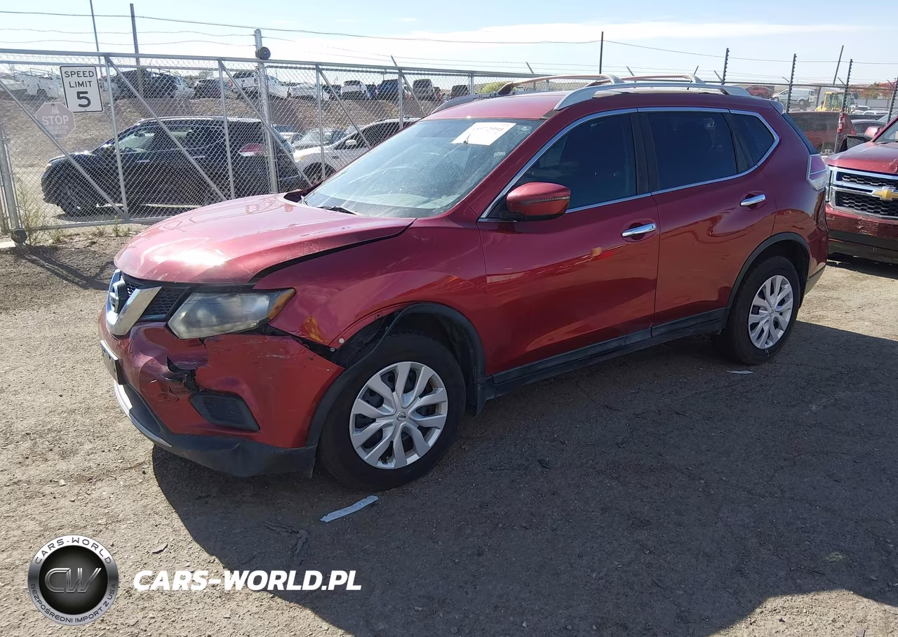 2016 Nissan Rogue S VIN:5N1AT2MV8GC829108 - 2