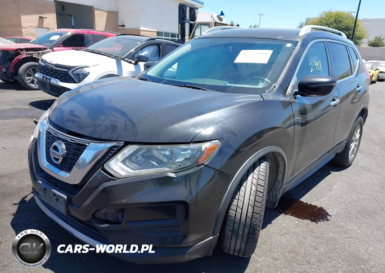 2017 Nissan Rogue Sv VIN:JN8AT2MT7HW390829 - 2