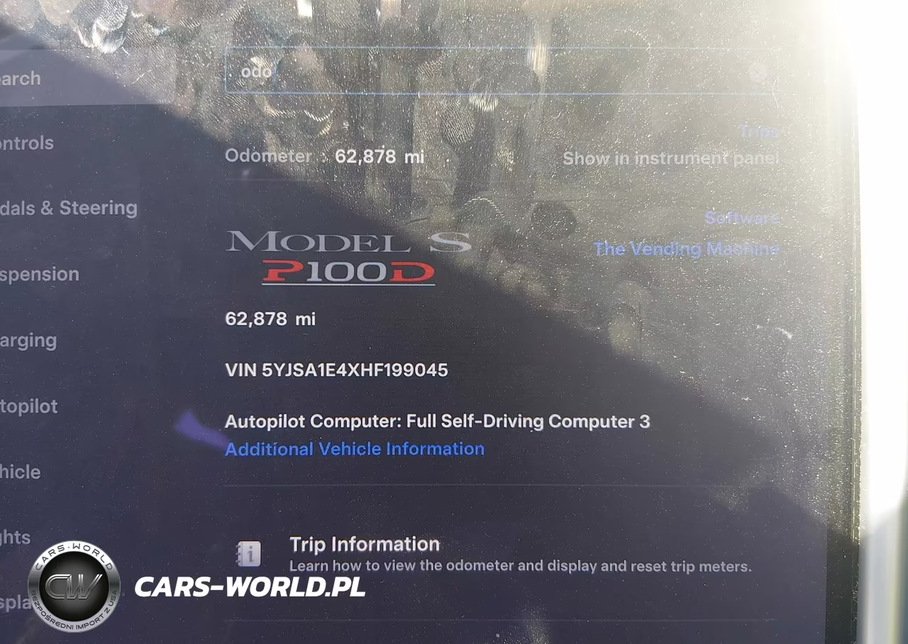 2017 Tesla Model S 100D-60D-75D-90D-P100D VIN:5YJSA1E4XHF199045 - 7
