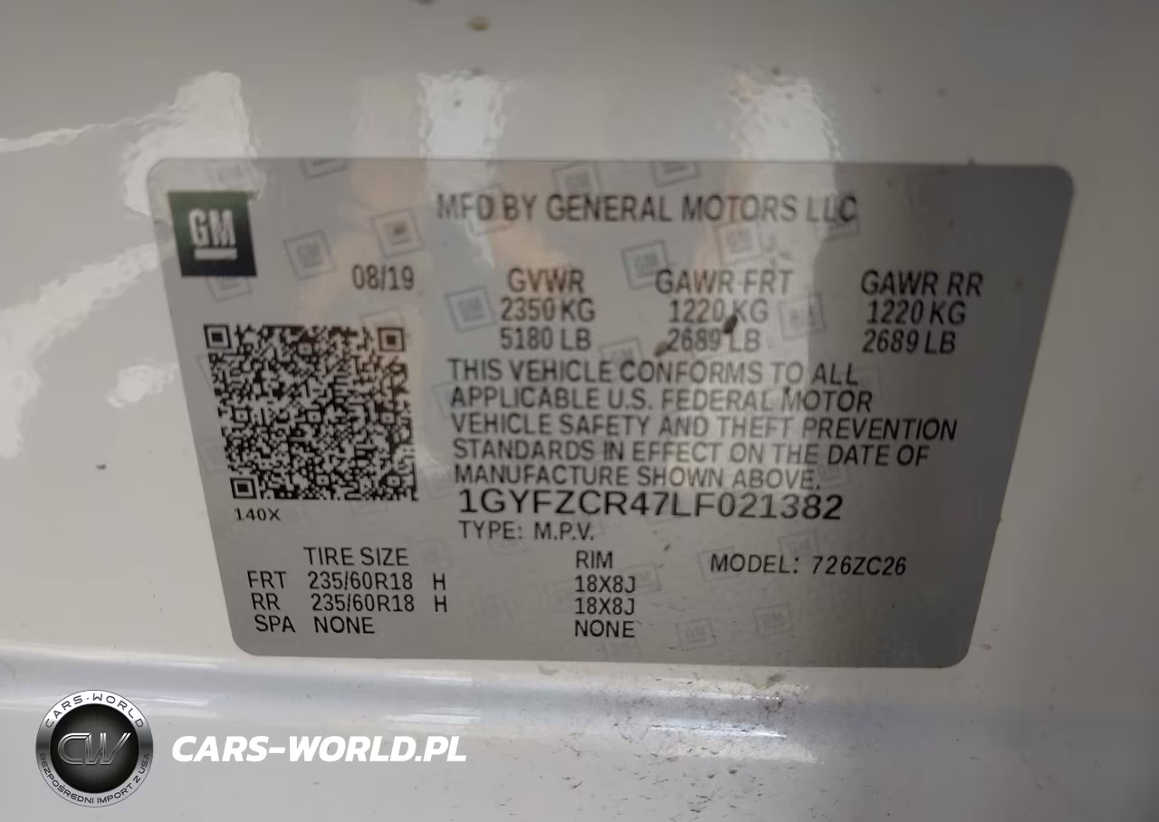 2020 Cadillac Xt4 Fwd Premium Luxury VIN:1GYFZCR47LF021382 - 9
