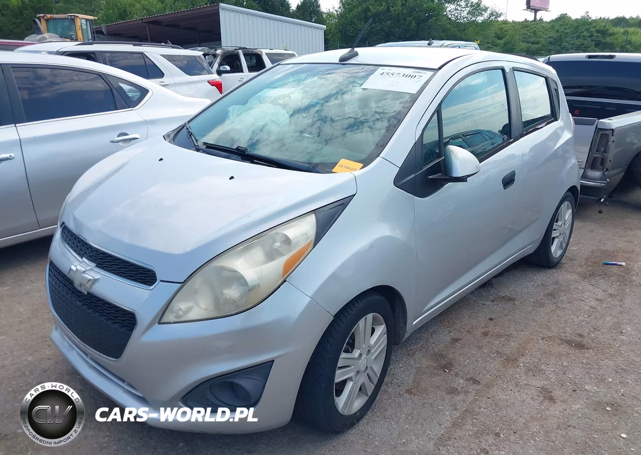 2013 Chevrolet Spark 1Lt Auto VIN:KL8CD6S91DC568951 - 2