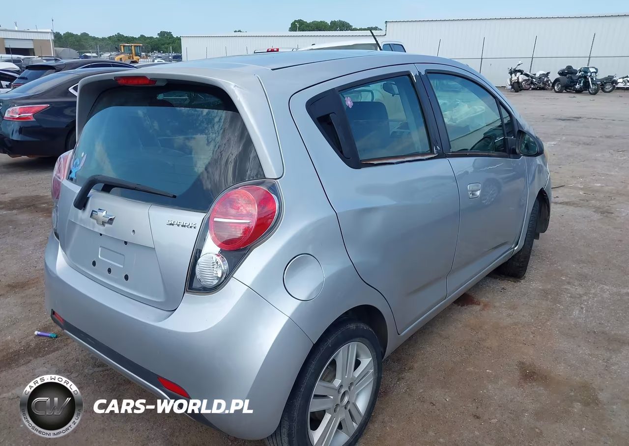 2013 Chevrolet Spark 1Lt Auto VIN:KL8CD6S91DC568951 - 4