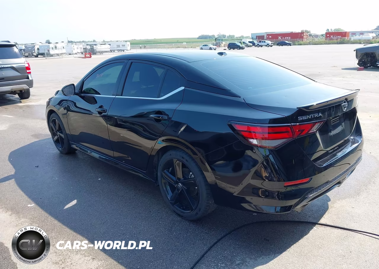 2022 Nissan Sentra Sr Xtronic Cvt VIN:3N1AB8DV2NY265103 - 3