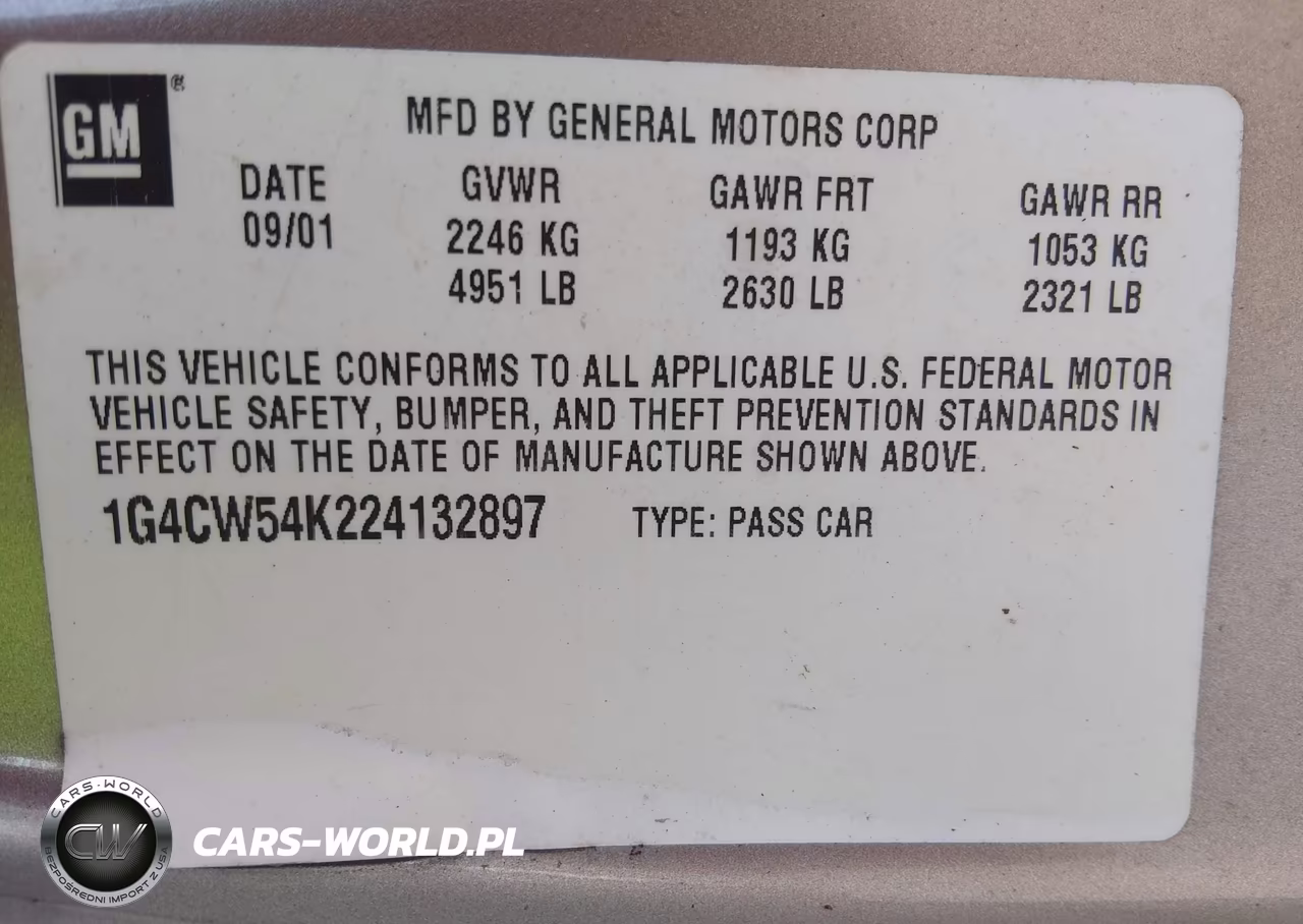 2002 Buick Park Avenue VIN:1G4CW54K224132897 - 9