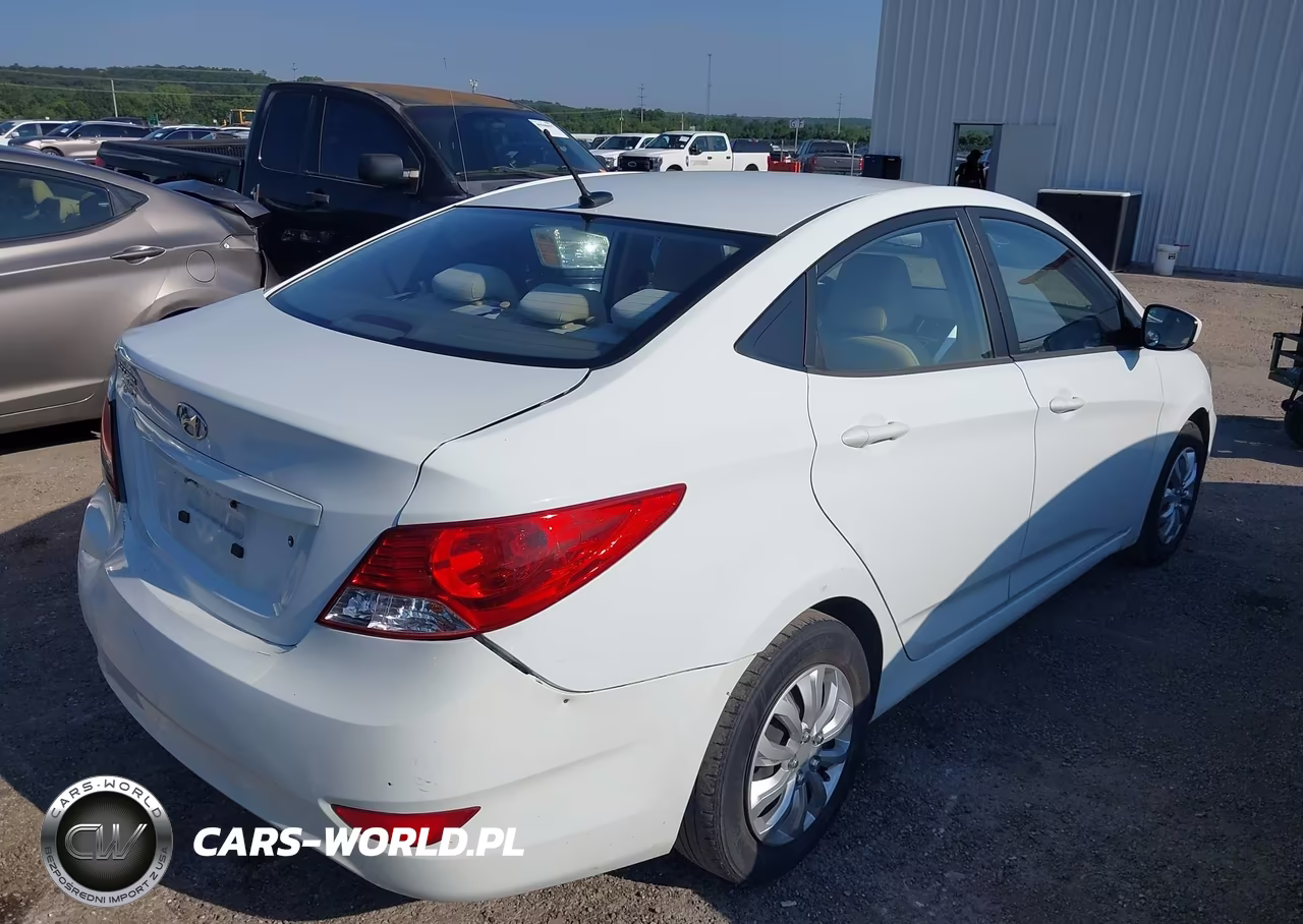 2012 Hyundai Accent Gls VIN:KMHCT4AE7CU233078 - 4