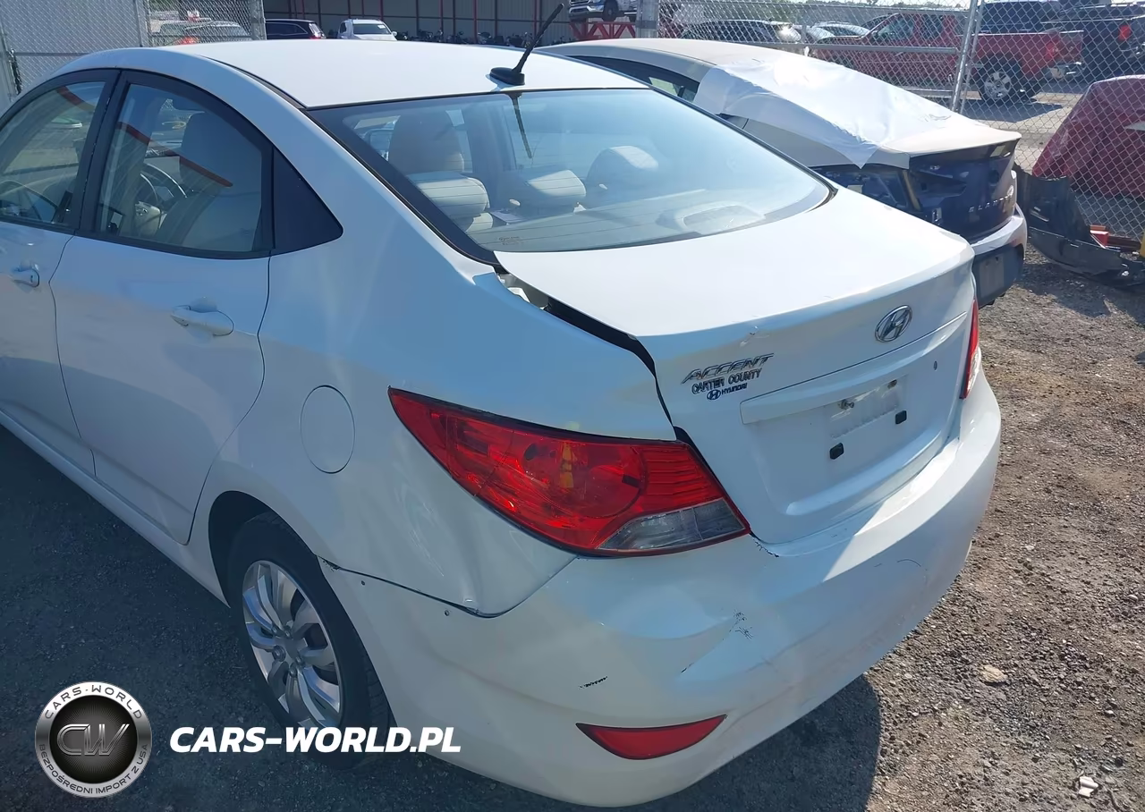 2012 Hyundai Accent Gls VIN:KMHCT4AE7CU233078 - 6