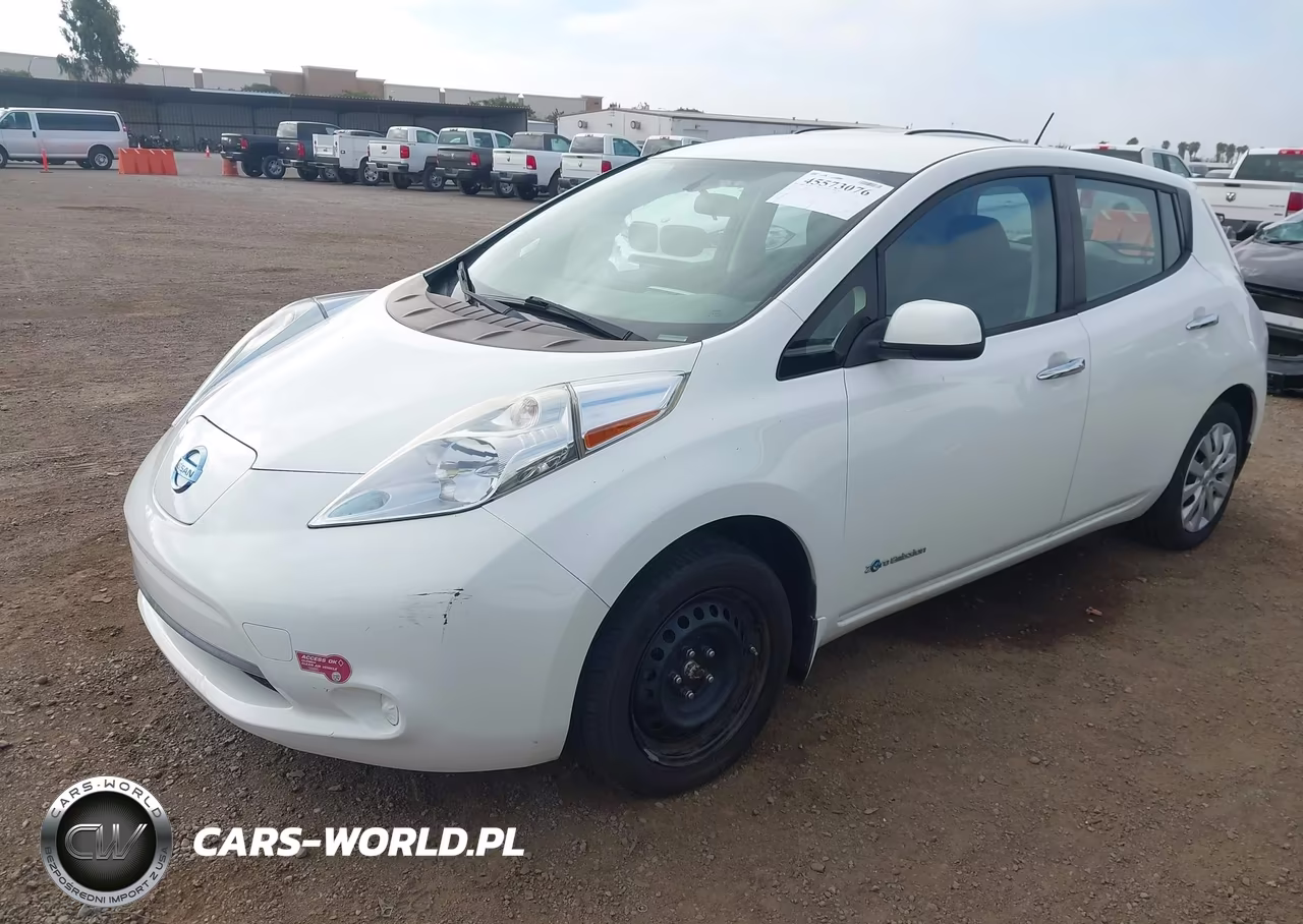 2015 Nissan Leaf S VIN:1N4AZ0CP5FC320639 - 2
