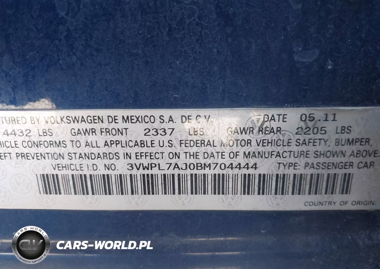 2011 Volkswagen Jetta Sportwagen 2.0L Tdi VIN:3VWPL7AJ0BM704444 - 9