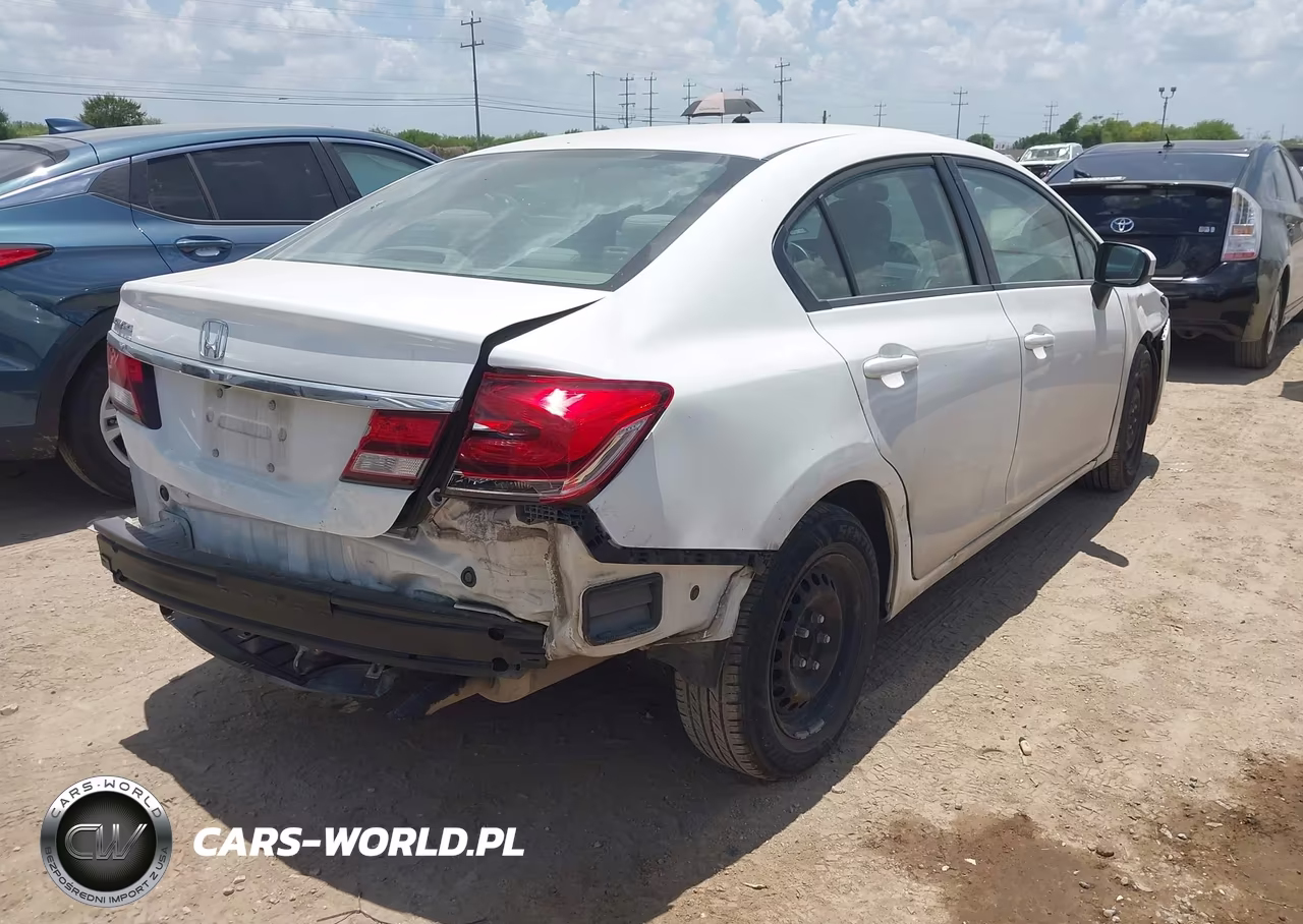 2015 Honda Civic Lx VIN:19XFB2F59FE708296 - 4