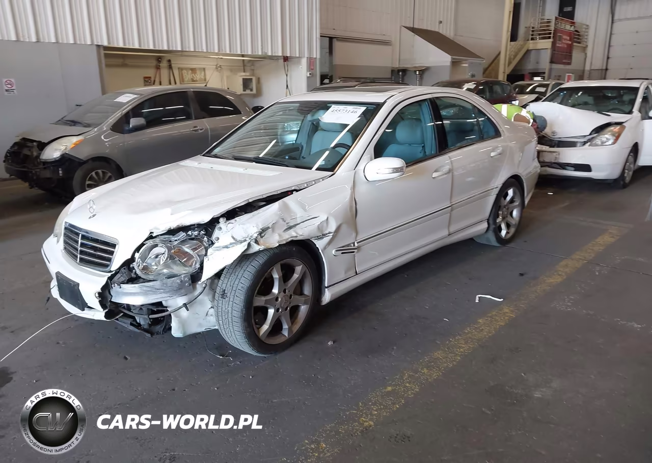 2007 Mercedes-Benz C 230 Sport VIN:WDBRF52H37F885094 - 2