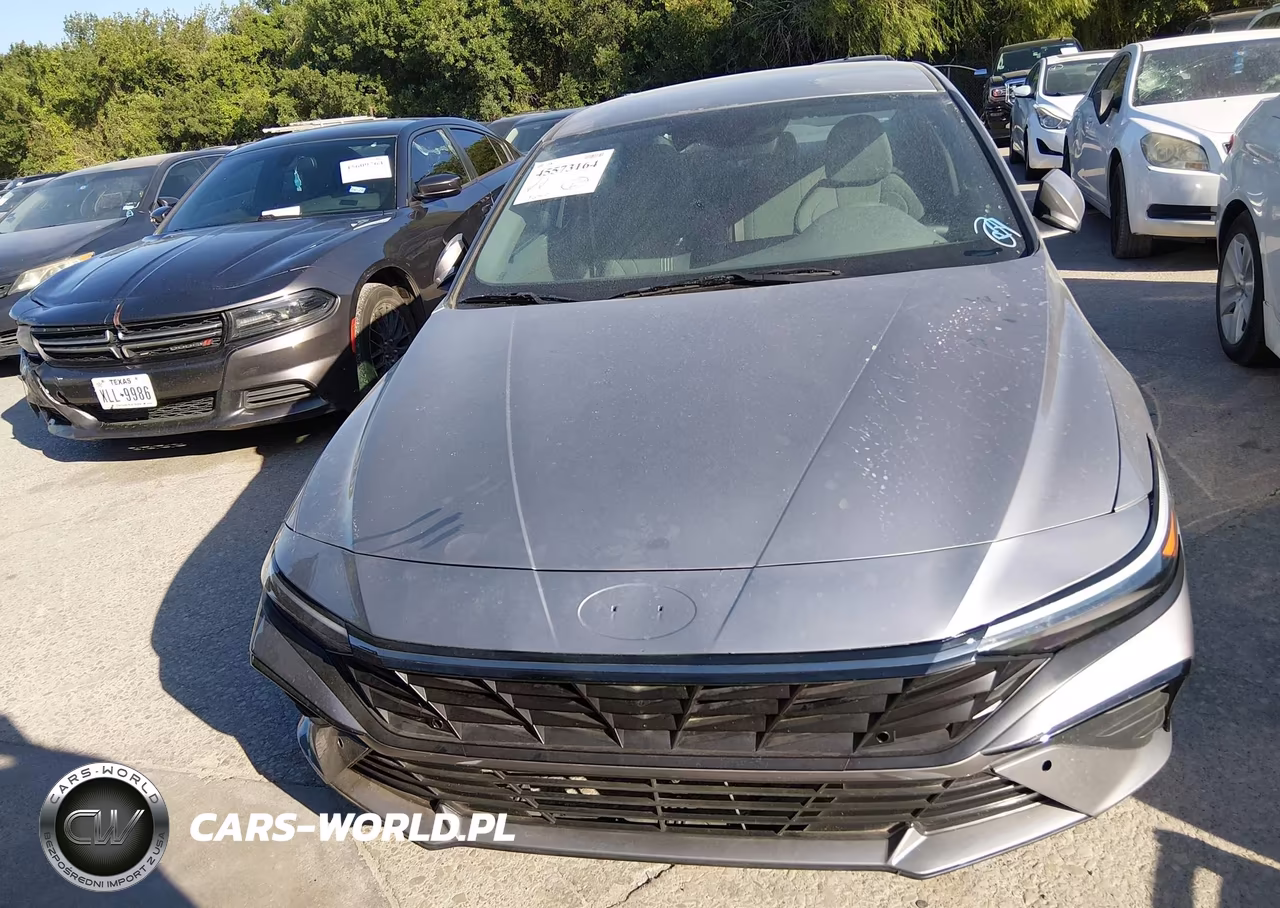 2025 Hyundai Elantra Hybrid Blue VIN:KMHLM4DJ4SU177945 - 12