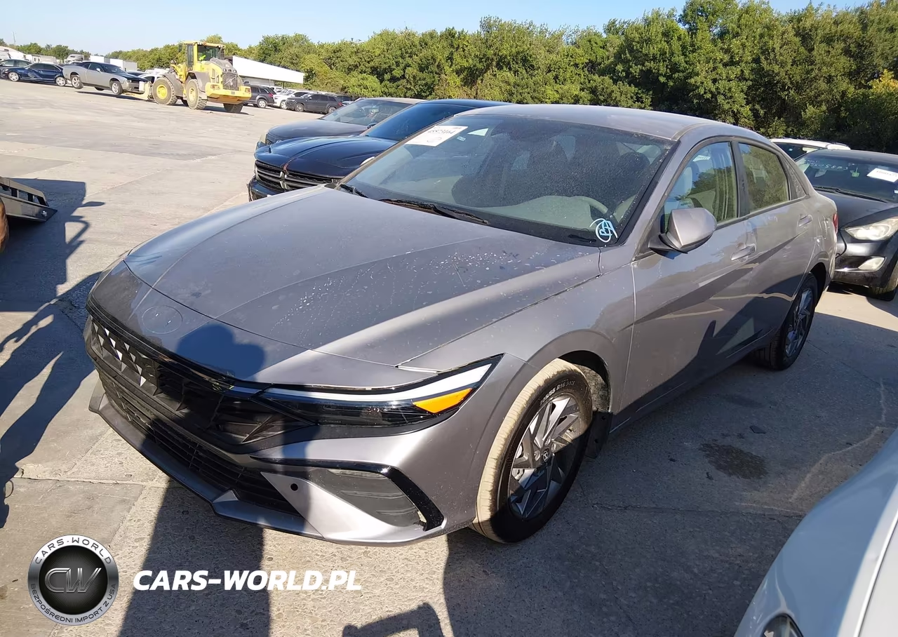 2025 Hyundai Elantra Hybrid Blue VIN:KMHLM4DJ4SU177945 - 2