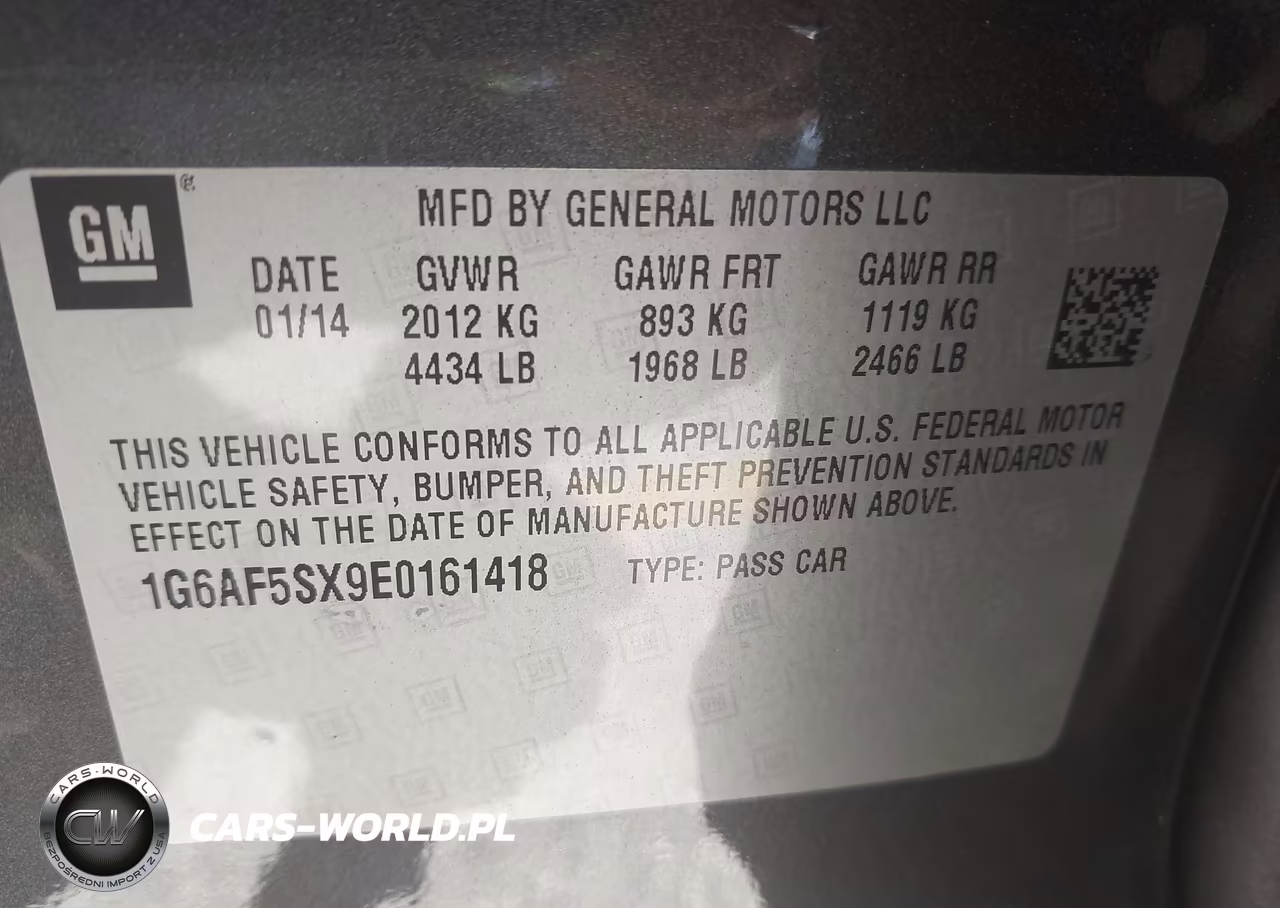 2014 Cadillac Ats Premium VIN:1G6AF5SX9E0161418 - 9