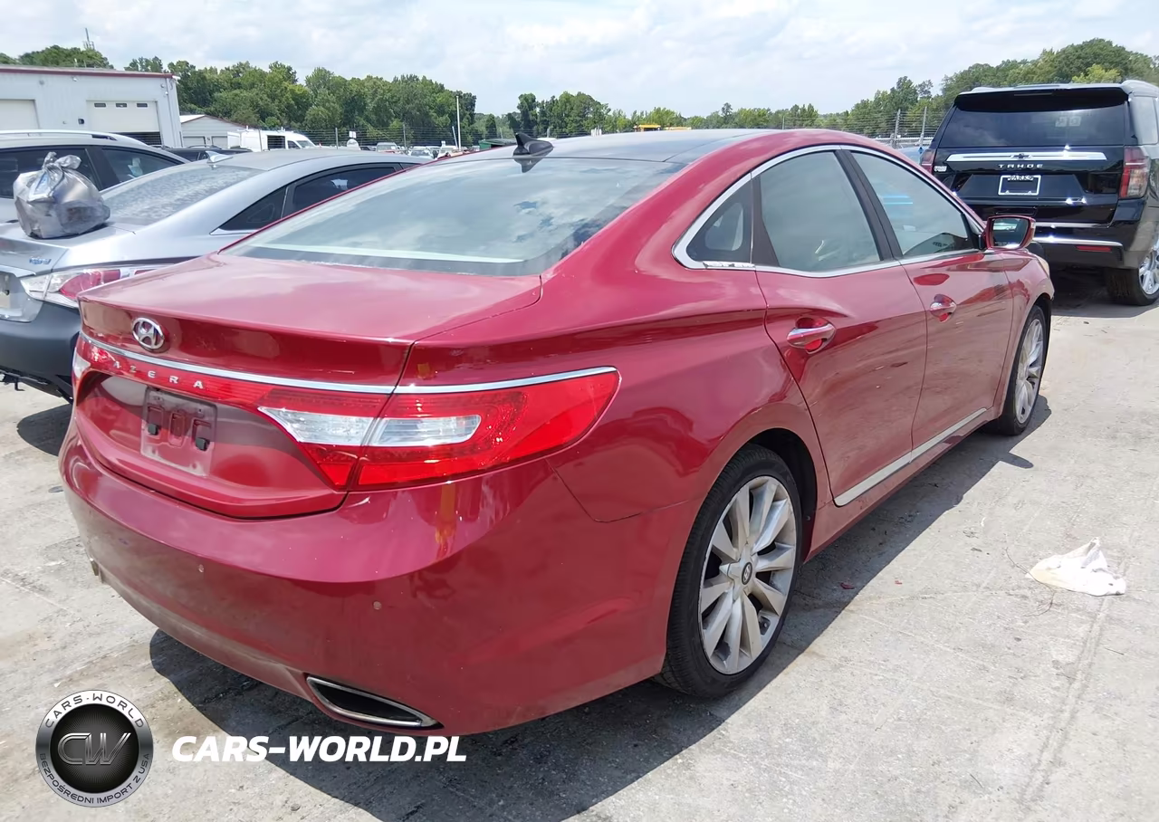 2013 Hyundai Azera VIN:KMHFH4JG4DA299302 - 4
