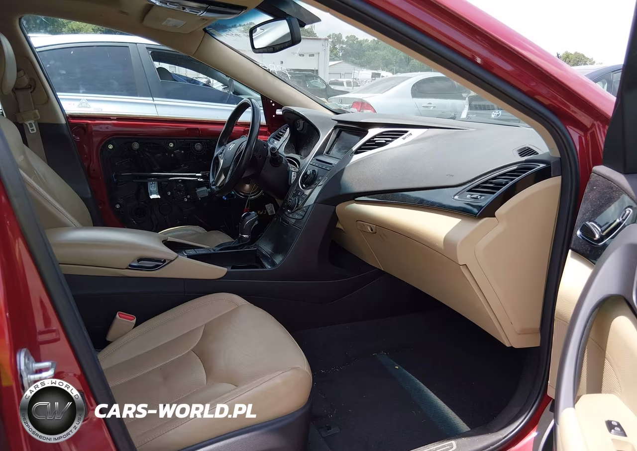 2013 Hyundai Azera VIN:KMHFH4JG4DA299302 - 5