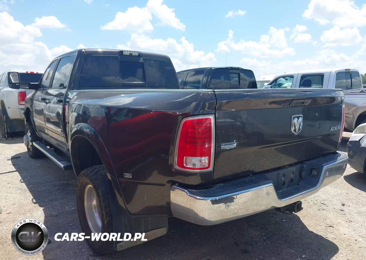 2017 Ram 3500 Laramie 4X4 8' Box VIN:3C63RRJL0HG528006 - 3