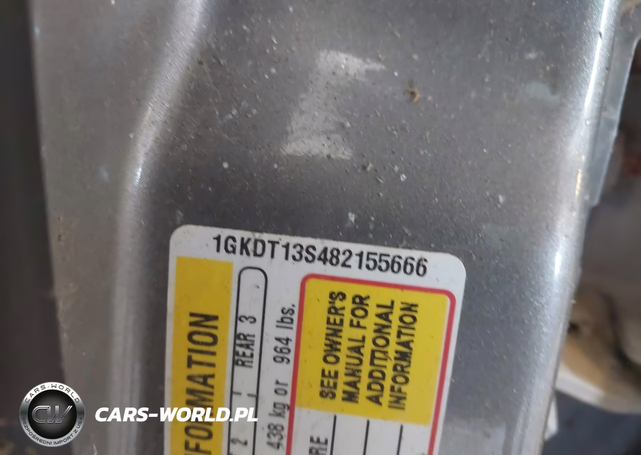 2008 GMC Envoy Sle VIN:1GKDT13S482155666 - 9