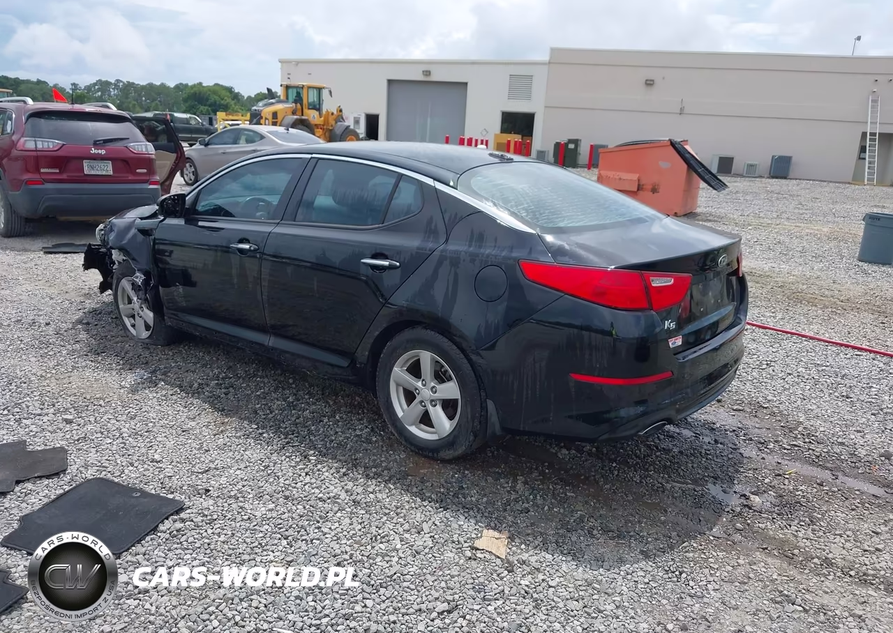 2015 Kia Optima Lx VIN:5XXGM4A70FG391552 - 3