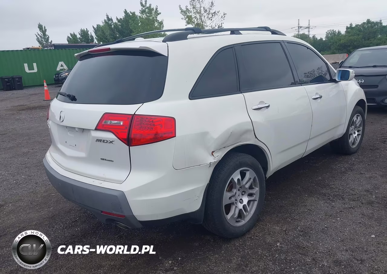 2008 Acura Mdx Technology Package VIN:2HNYD28368H512445 - 4
