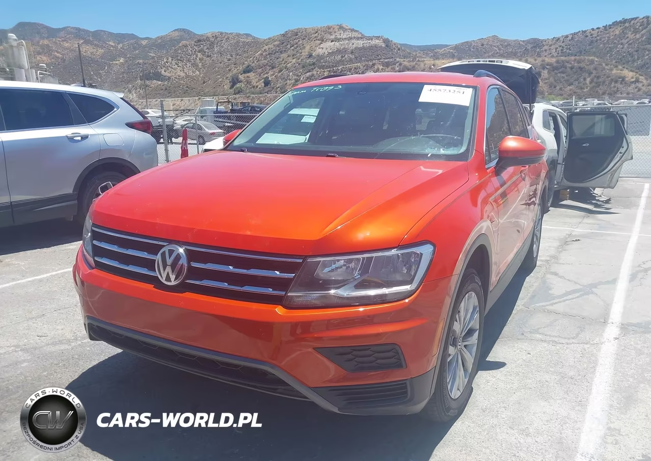 2019 Volkswagen Tiguan 2.0T Se-2.0T Sel-2.0T Sel R-Line-2.0T Sel R-Line Black VIN:3VV3B7AX2KM112733 - 2
