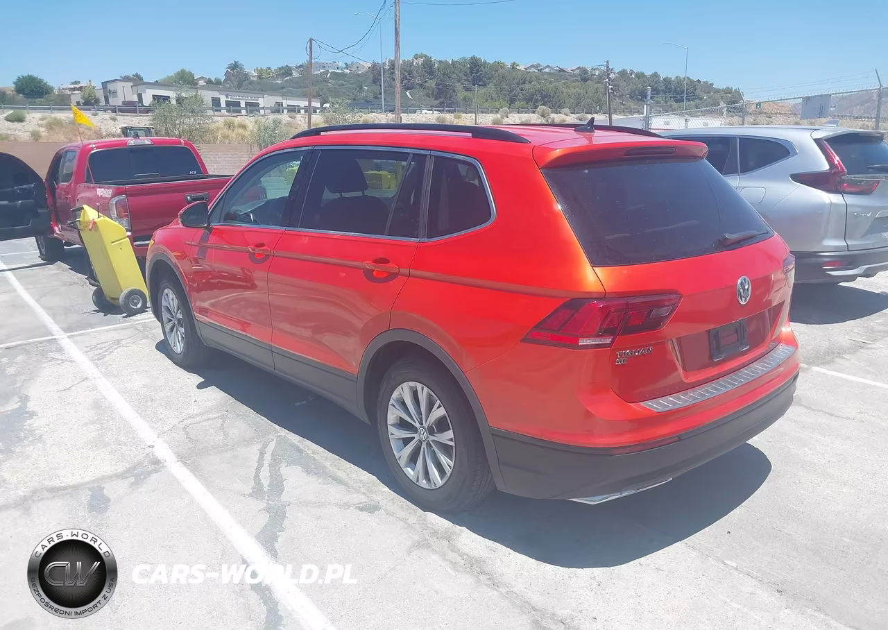 2019 Volkswagen Tiguan 2.0T Se-2.0T Sel-2.0T Sel R-Line-2.0T Sel R-Line Black VIN:3VV3B7AX2KM112733 - 3