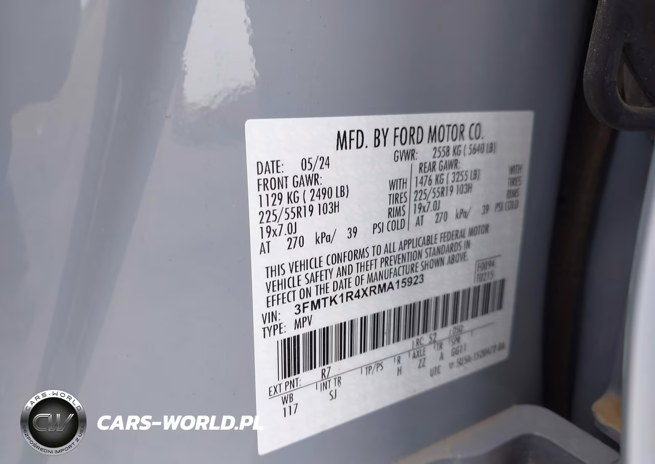2024 Ford Mustang Mach-E Select VIN:3FMTK1R4XRMA15923 - 9