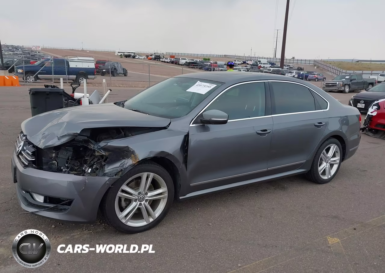 2014 Volkswagen Passat 2.0L Tdi Sel Premium VIN:1VWCN7A30EC086963 - 2