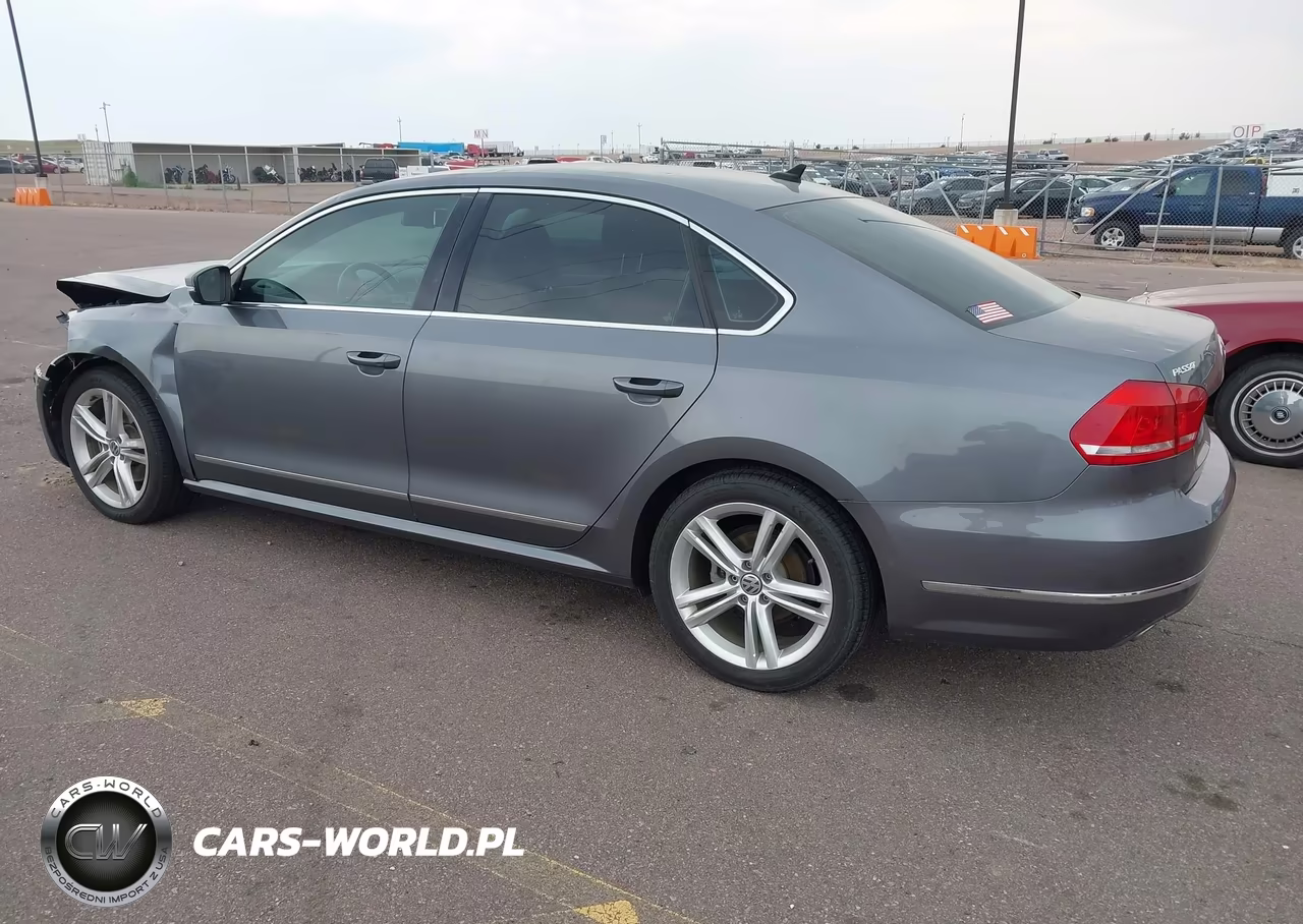 2014 Volkswagen Passat 2.0L Tdi Sel Premium VIN:1VWCN7A30EC086963 - 3
