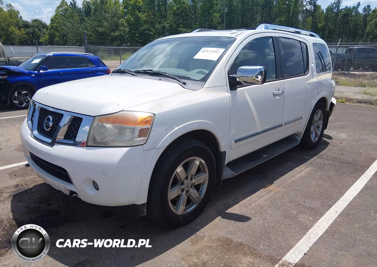 2010 Nissan Armada Platinum VIN:5N1BA0NF0AN601427 - 2