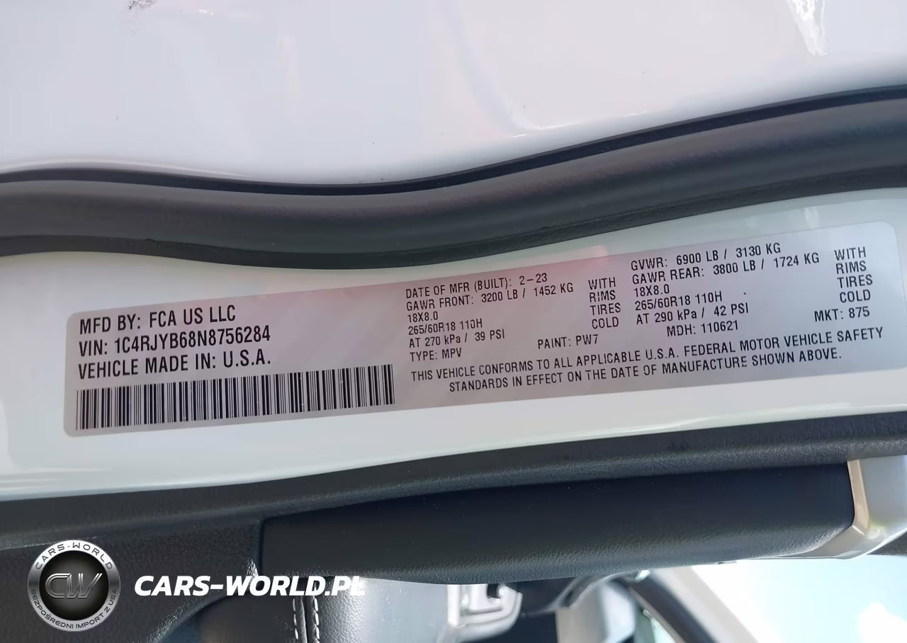 2022 Jeep Grand Cherokee 4Xe Limited 4X4 VIN:1C4RJYB68N8756284 - 9