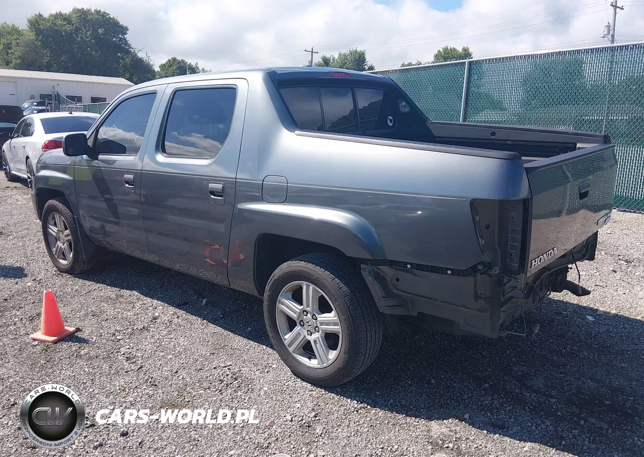 2011 Honda Ridgeline Rtl VIN:5FPYK1F56BB007391 - 3
