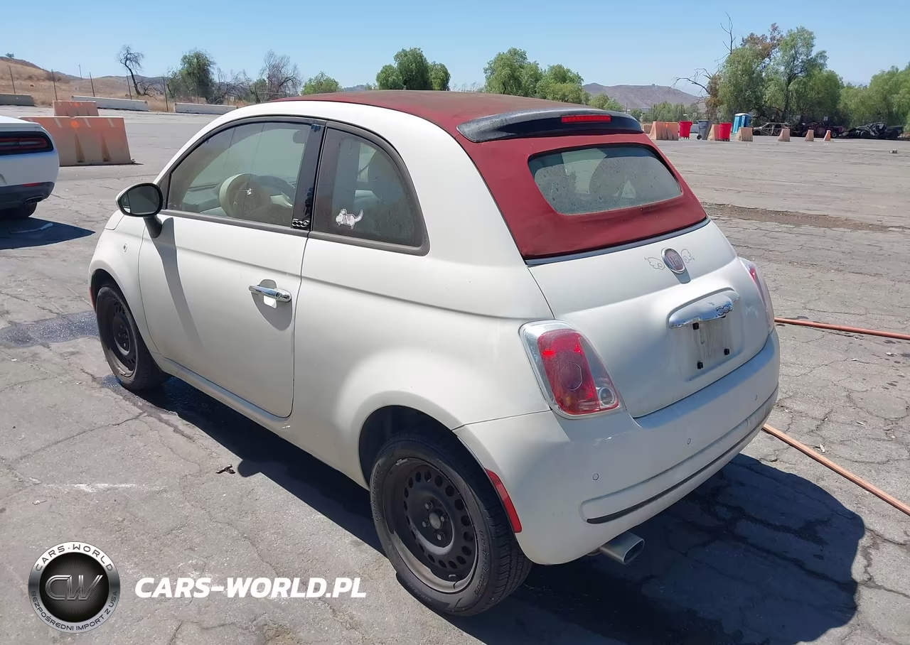 2013 Fiat 500C Pop VIN:3C3CFFDR2DT698373 - 3