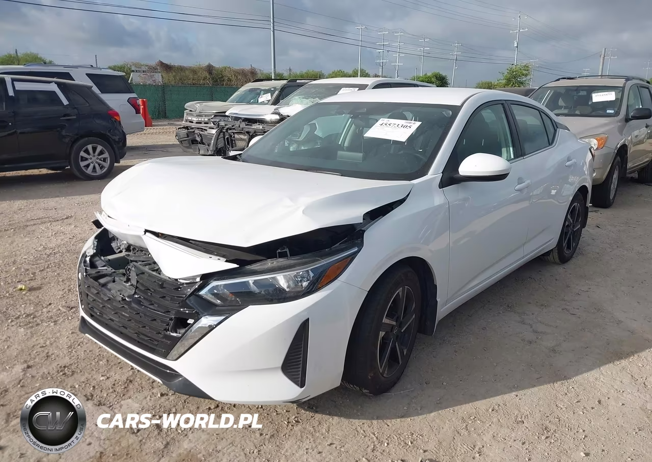2025 Nissan Sentra Sv VIN:3N1AB8CV3SY256441 - 2