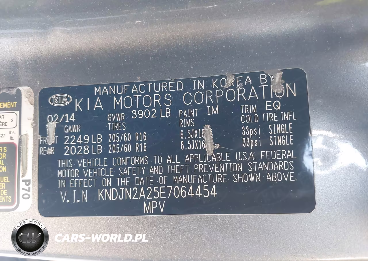 2014 Kia Soul VIN:KNDJN2A25E7064454 - 9