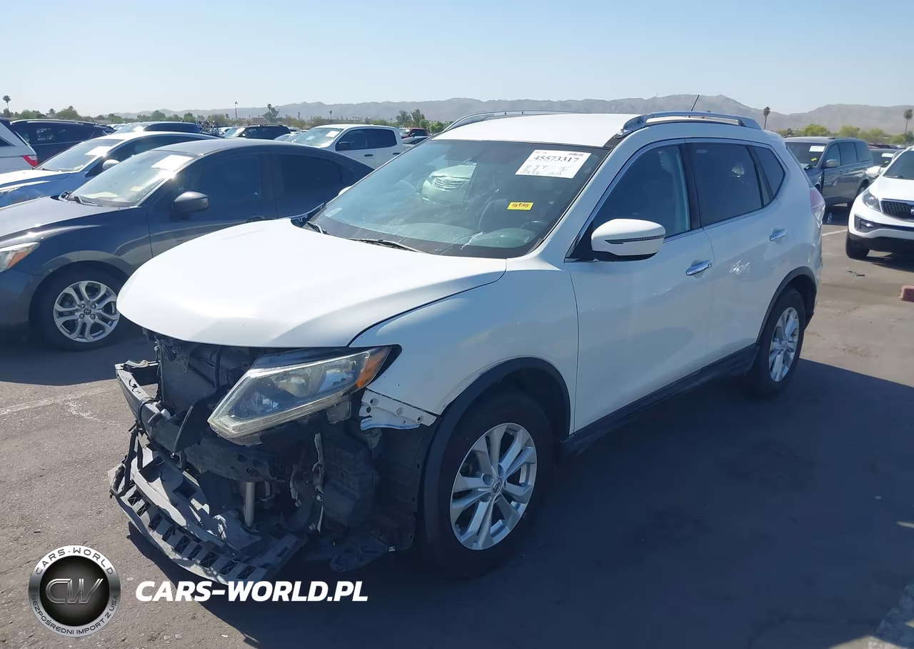 2016 Nissan Rogue Sv VIN:JN8AT2MT0GW019400 - 2