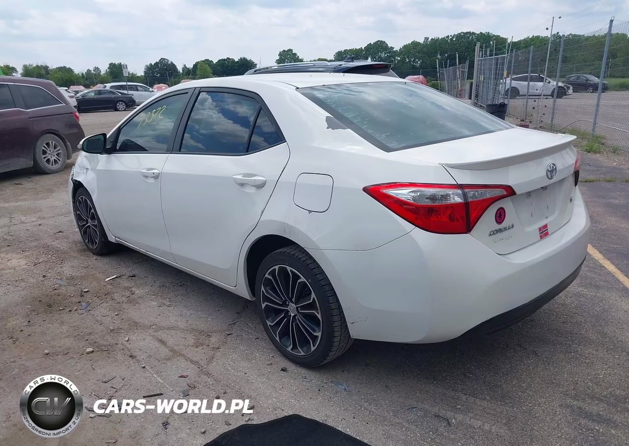 2016 Toyota Corolla S Plus VIN:5YFBURHE1GP396537 - 3