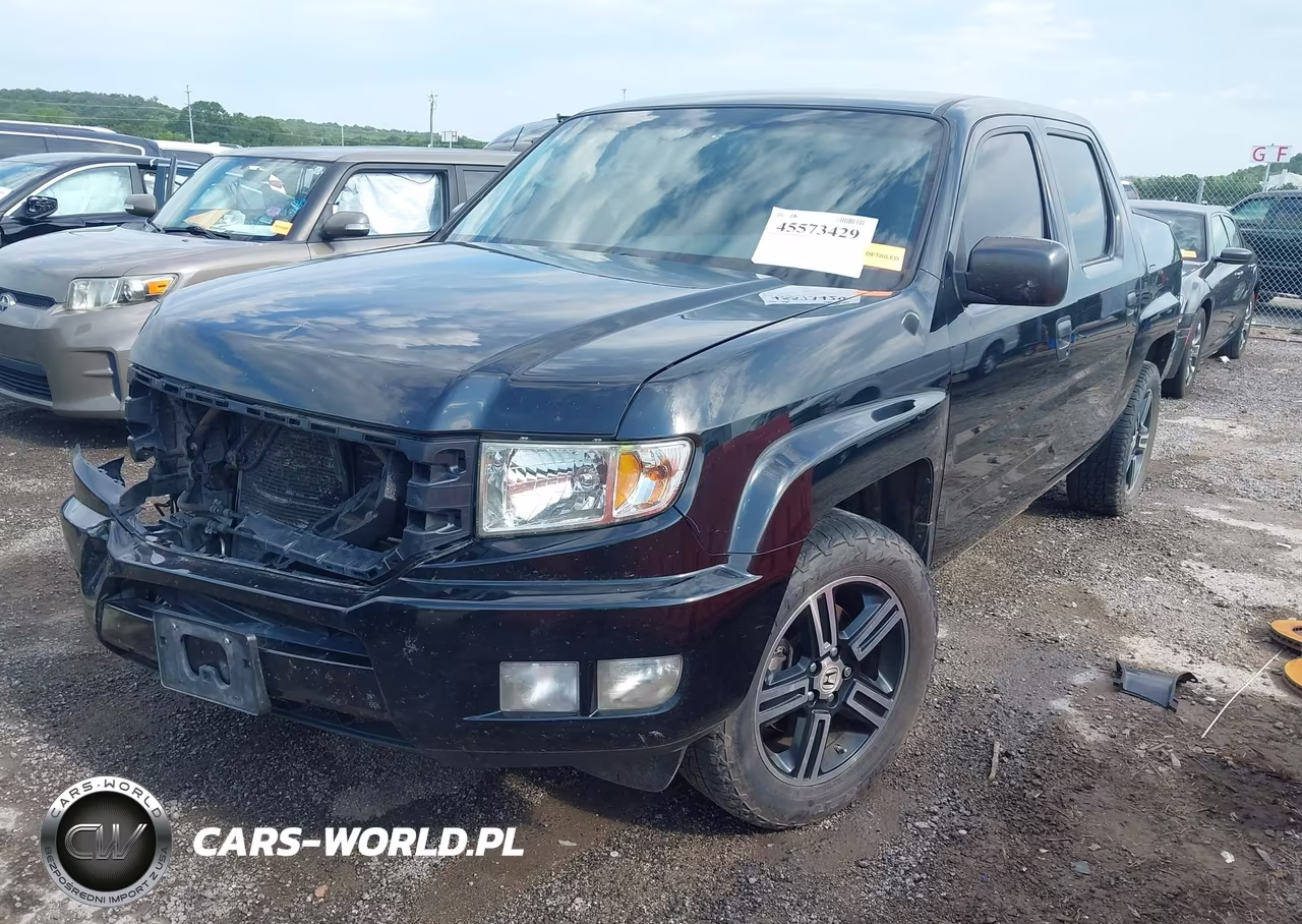 2013 Honda Ridgeline Sport VIN:5FPYK1F72DB016402 - 2
