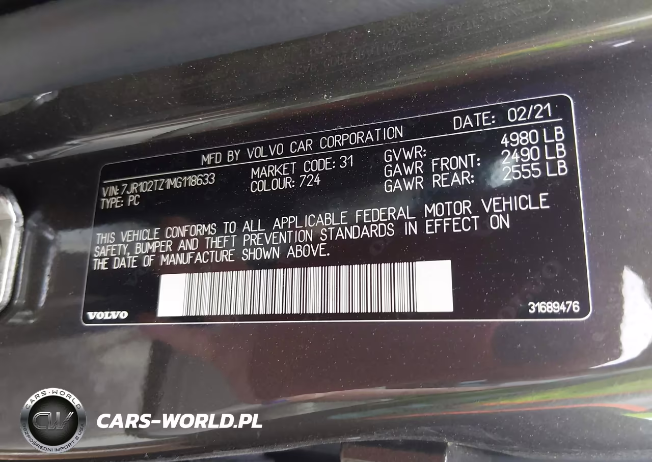 2021 Volvo S60 T5 Momentum VIN:7JR102TZ1MG118633 - 9