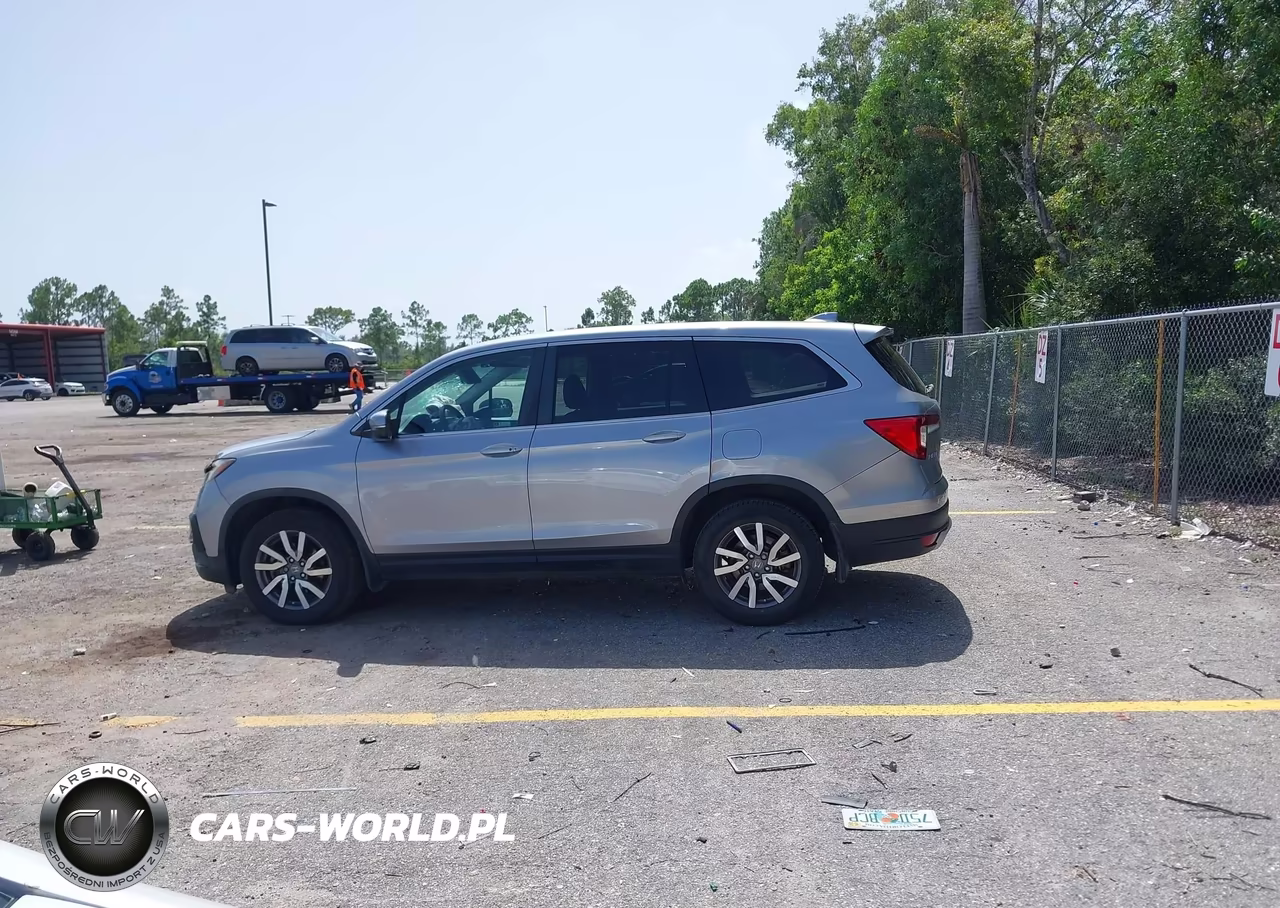 2019 Honda Pilot Ex VIN:5FNYF5H3XKB042077 - 14