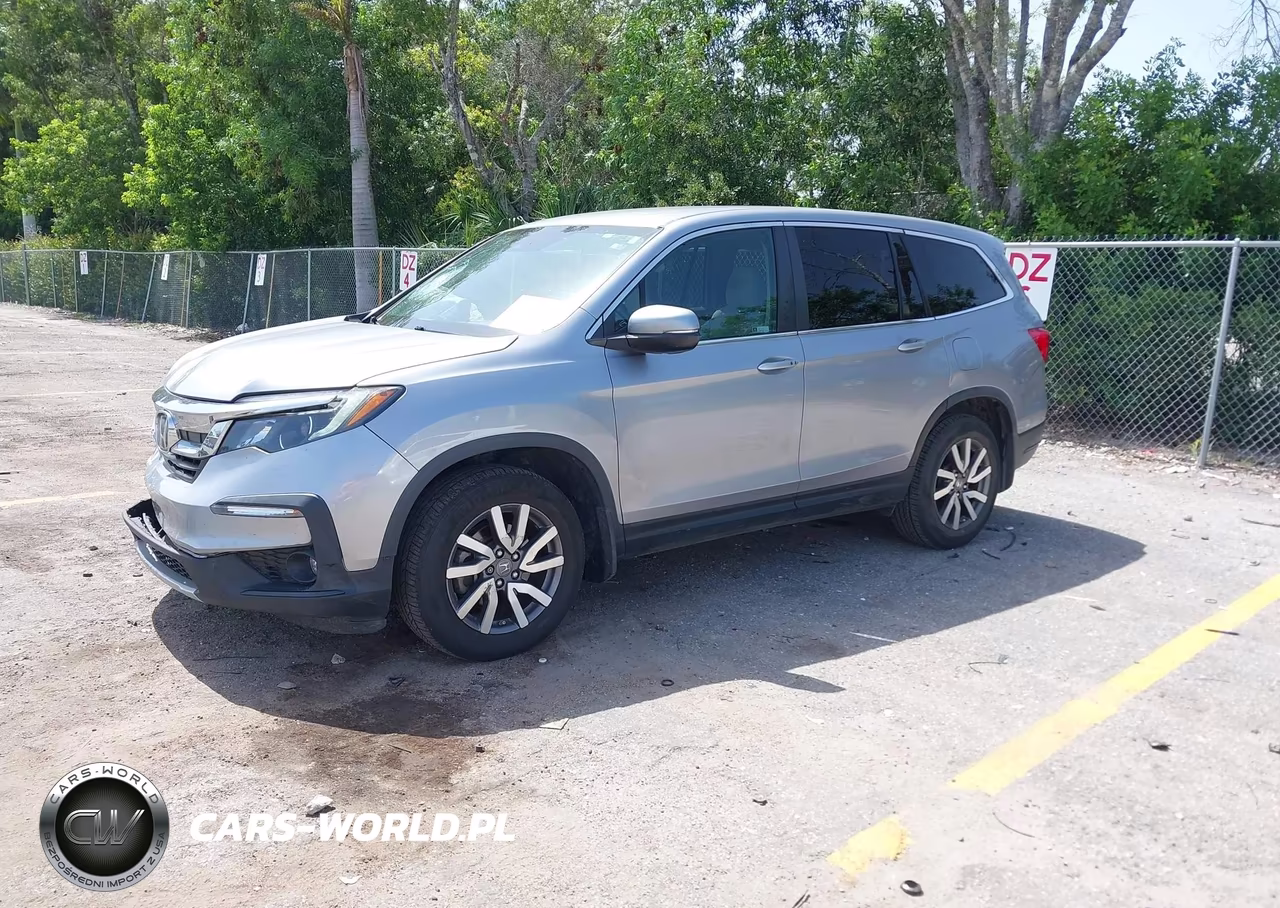 2019 Honda Pilot Ex VIN:5FNYF5H3XKB042077 - 2