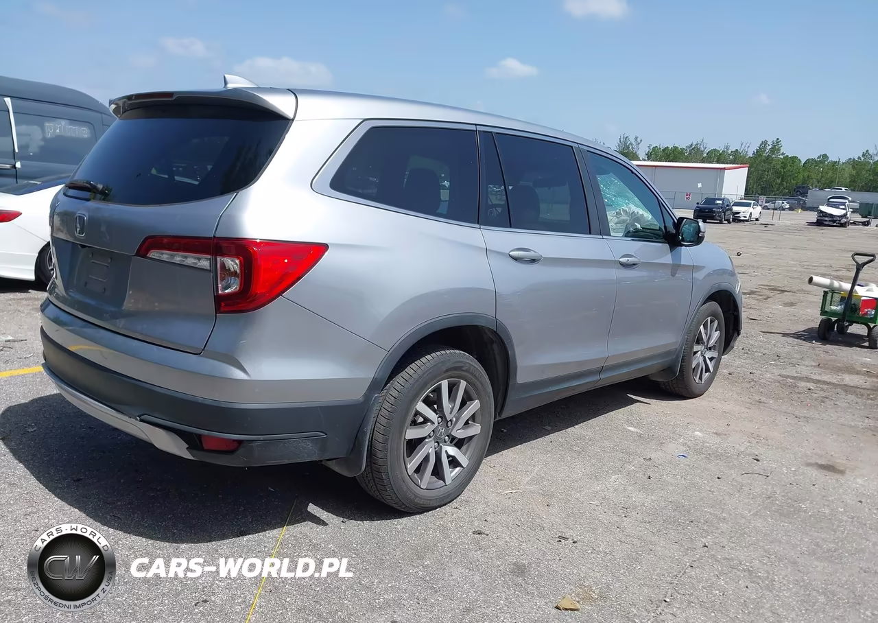 2019 Honda Pilot Ex VIN:5FNYF5H3XKB042077 - 4
