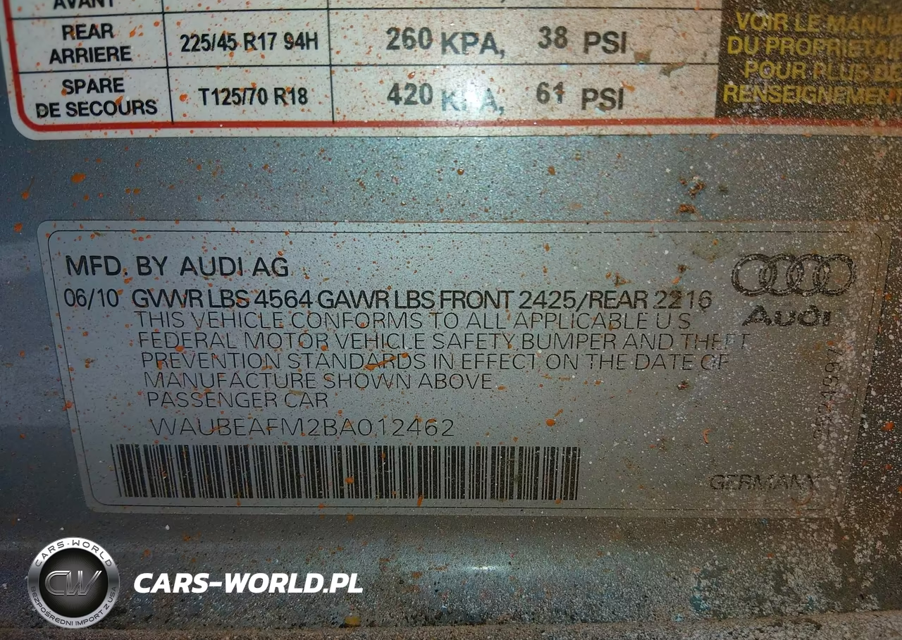 2011 Audi A3 2.0T Premium VIN:WAUBEAFM2BA012462 - 9