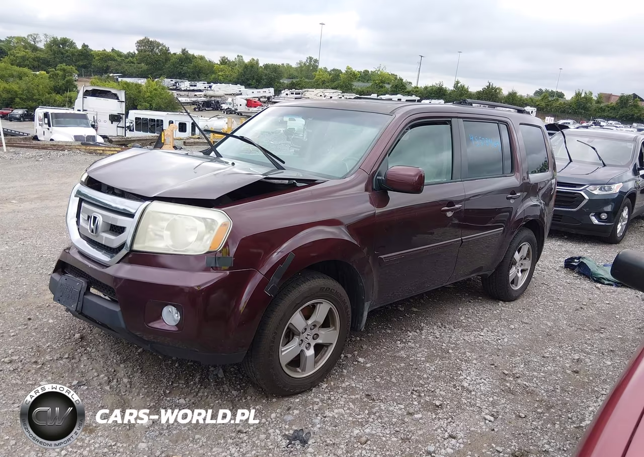 2010 Honda Pilot Ex-L VIN:5FNYF3H51AB013085 - 2