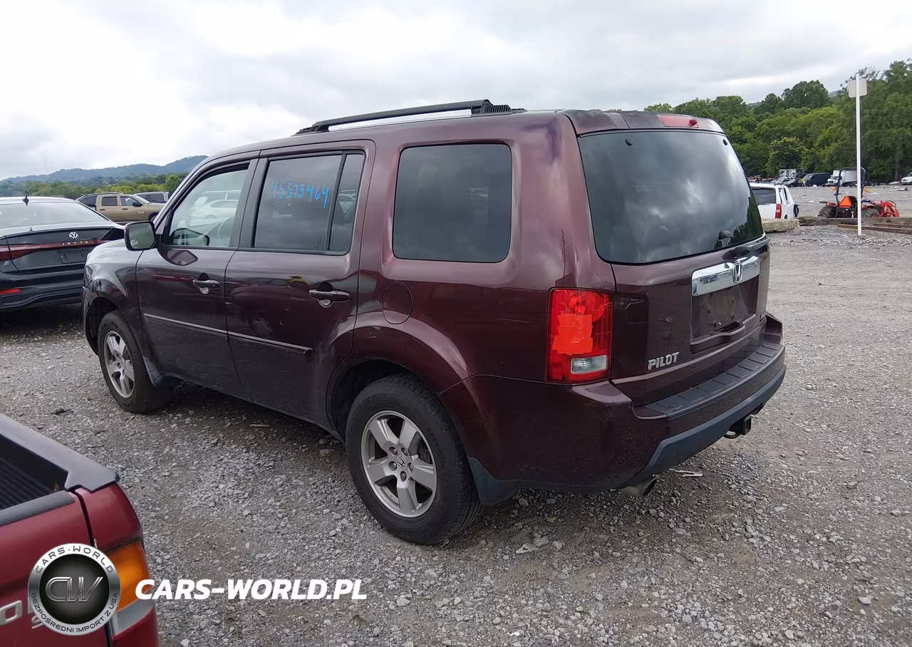 2010 Honda Pilot Ex-L VIN:5FNYF3H51AB013085 - 3