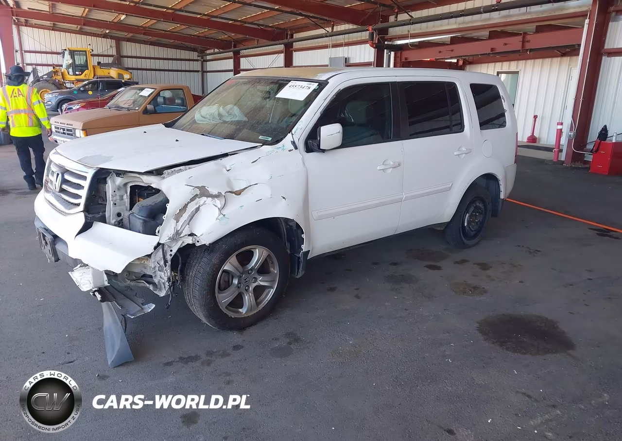 2013 Honda Pilot Ex VIN:5FNYF3H41DB033817 - 2