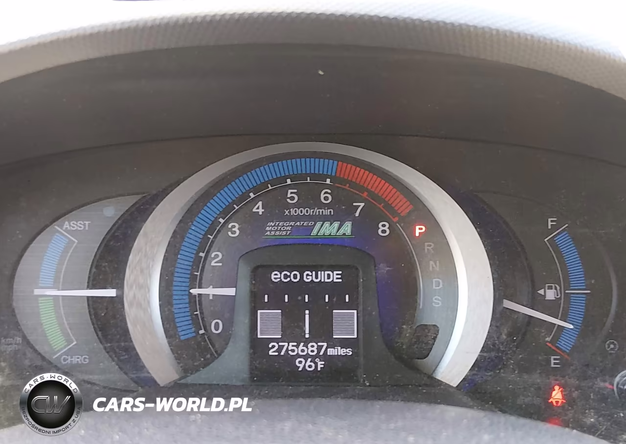 2010 Honda Insight Ex VIN:JHMZE2H76AS041436 - 7