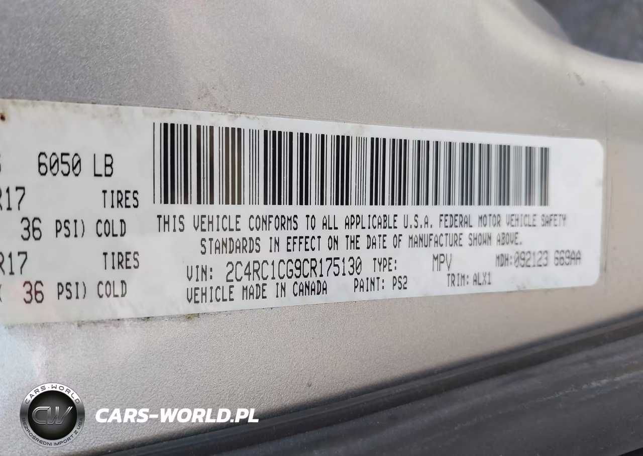 2012 Chrysler Town & Country Touring-L VIN:2C4RC1CG9CR175130 - 9